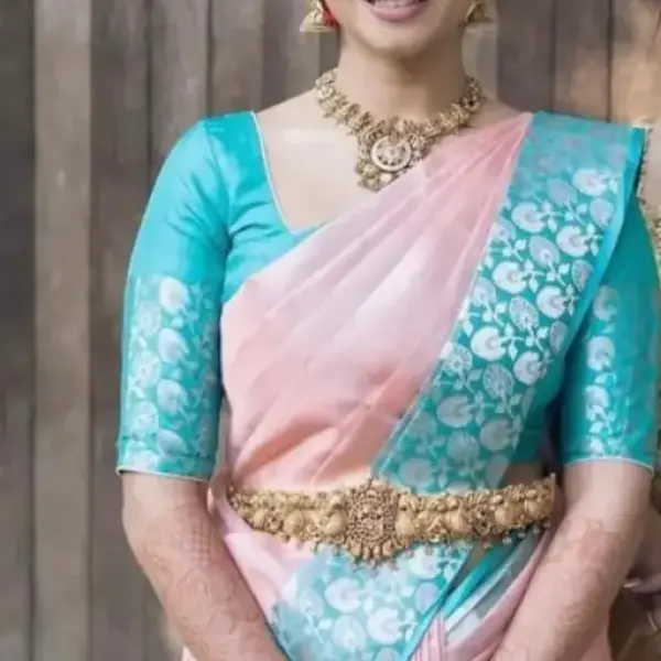 BEAUTIFUL RICH PALLU & JACQUARD WORK Saree