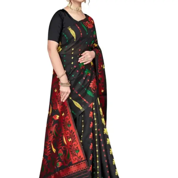 Women's Cotton Silk Blend Saree