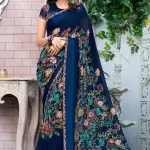  Pack of-2 New Arrival Latest Georgette Printed Saree