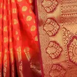 Women's cotton silk multicolour Saree