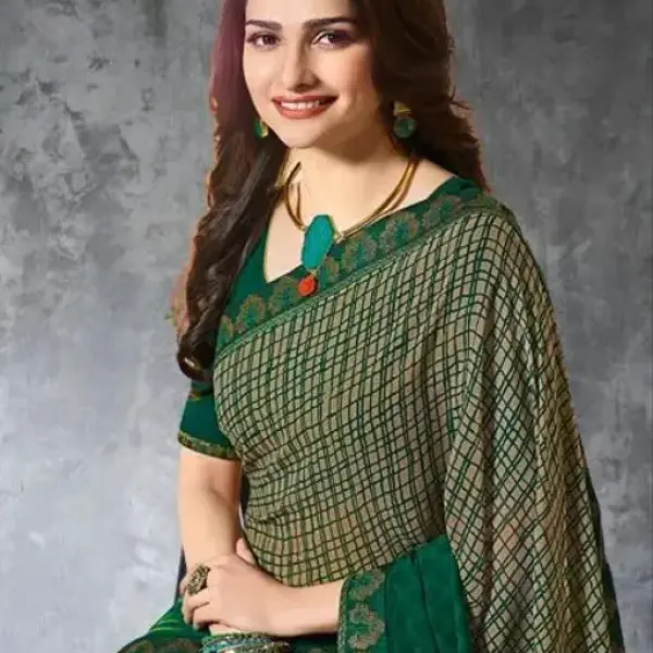 Daily wear Georgette fancy saree