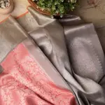 Peach Kanchipuram Silk Saree