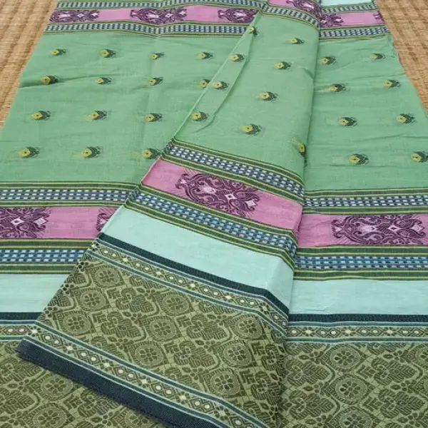  Pure cotton tant saree