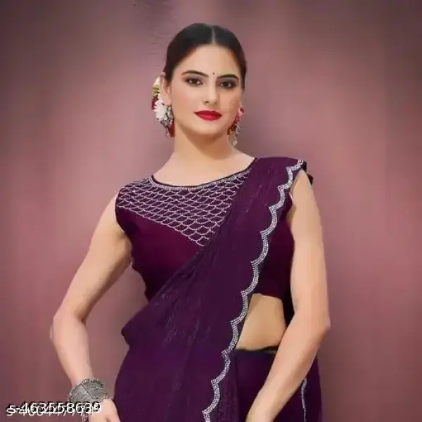 New Georgette Saree