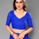  Designer Net Saree