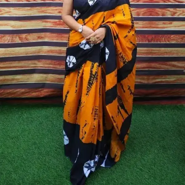  Jaipuri Hand Block Printed Daily Wear Soft Cotton Mulmul Saree