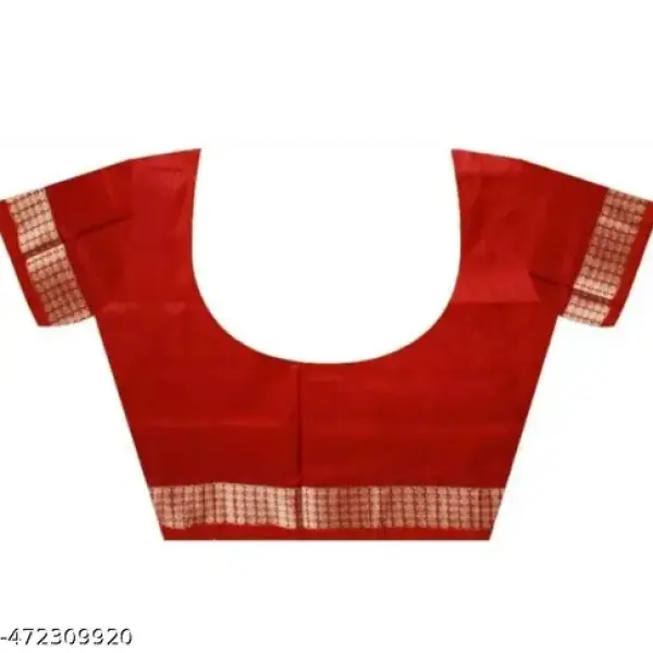 Sambhalpuri white art' silk saree