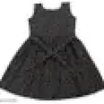 Trendy Girls Frocks & Dresses Red and Black