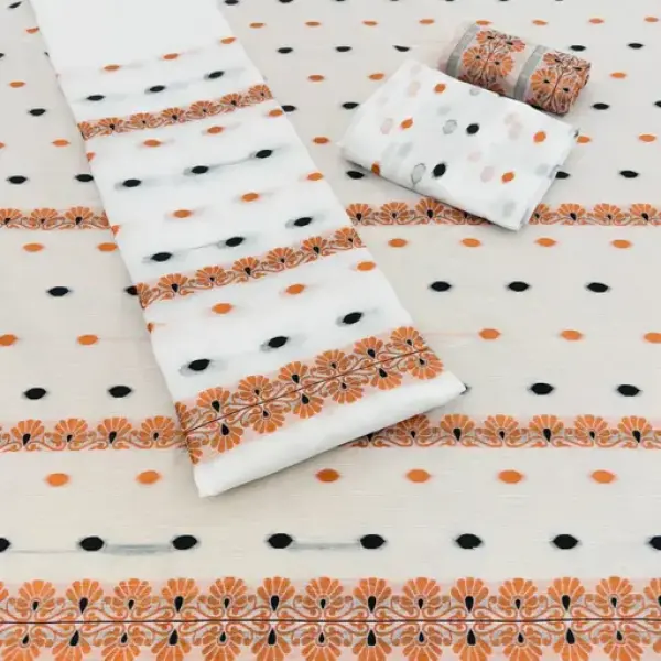  Assamese Pollypat Mekhla Chador