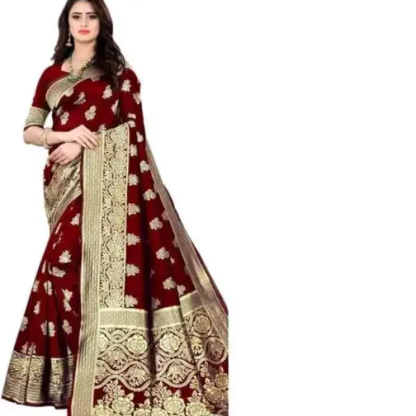  New design fancy bridal saree