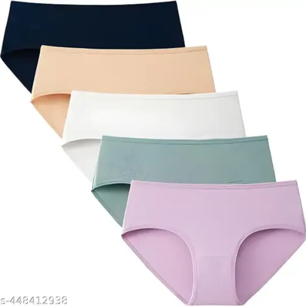 COTTON PANTY PACK OF 4 WITH MULTICOLOR