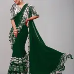 Georgette Saree With Blouse
