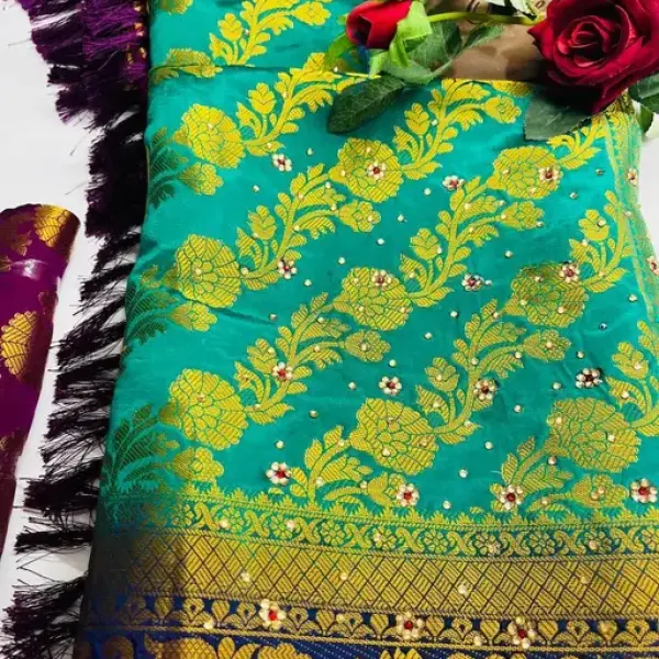Women's Banarasi Balaton Silk Saree