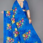  Dhyani Fashion Daily Wear georgette Saree