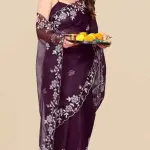  Superb Premium Quality Party Wear Twill Saree