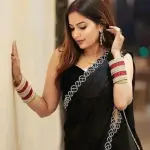  M Fency Georgette Siroski Party Wear Saree