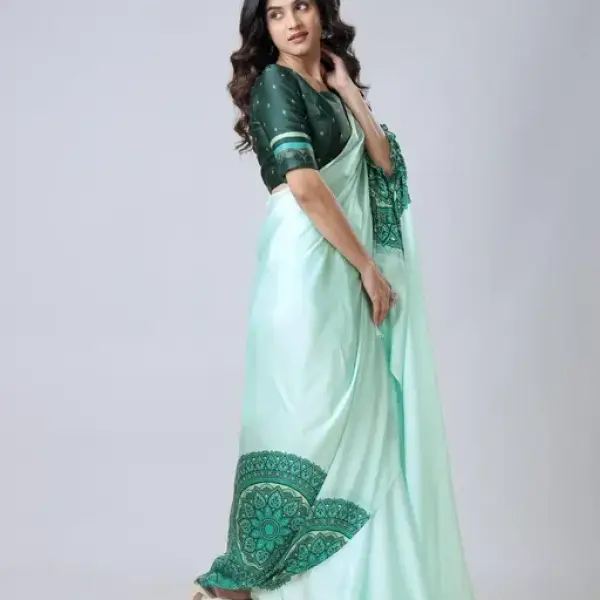 Digital print saree for women