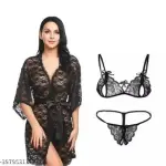 Stylish Babydoll Lingerie Set
