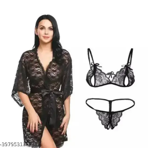 Stylish Babydoll Lingerie Set