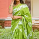 Printed Cotton saree