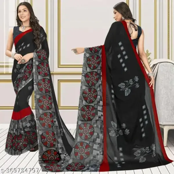  Anand Sarees Printed georgette Saree