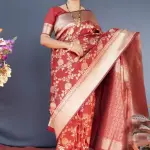  Embellished Jacquard Designer Banarasi silk Saree