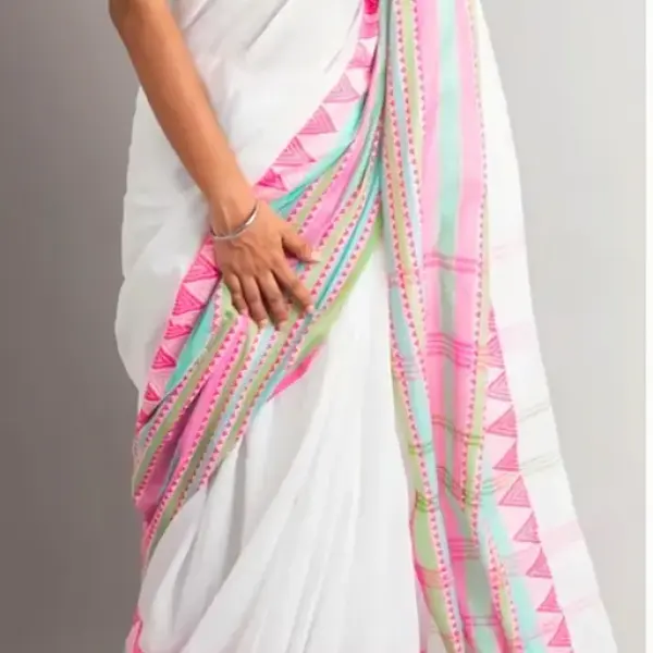 Women's cotton saree