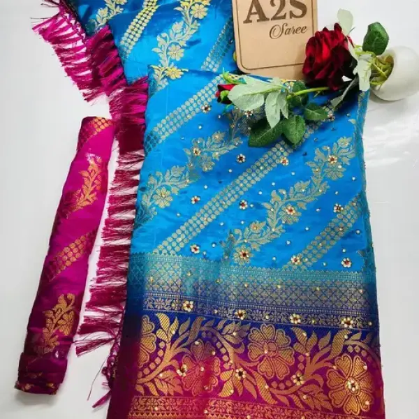 Women's Banarasi Balaton Silk Saree
