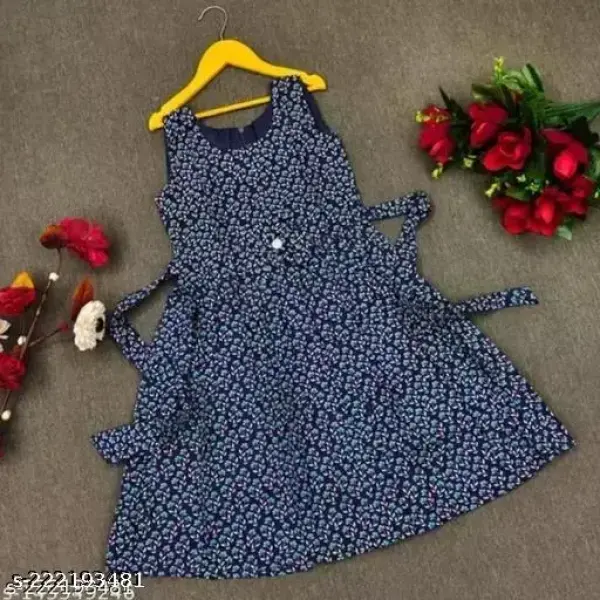 Trendy Girls Frocks & Dresses Blue