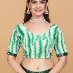 Women's ruffle saree