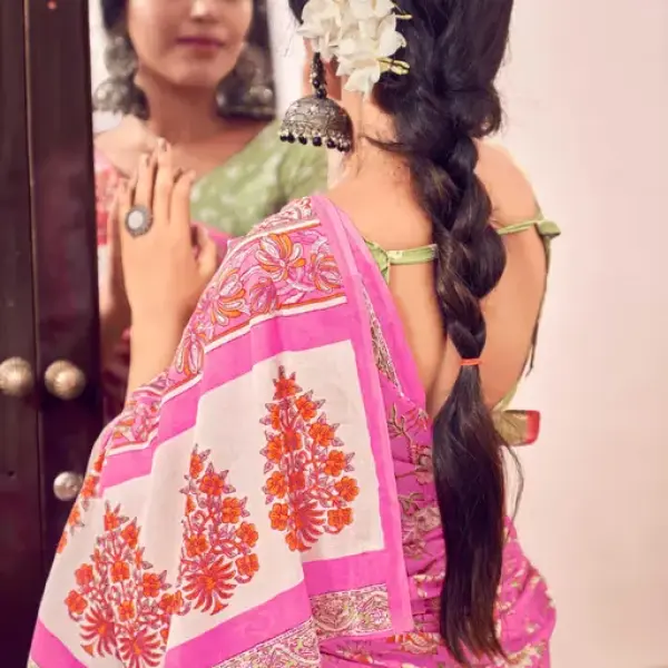 Printed Cotton Saree