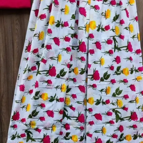 Jaipuri Printed Soft Cotton Saree