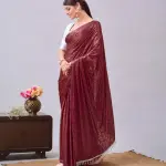 Women's Stone Work Saree