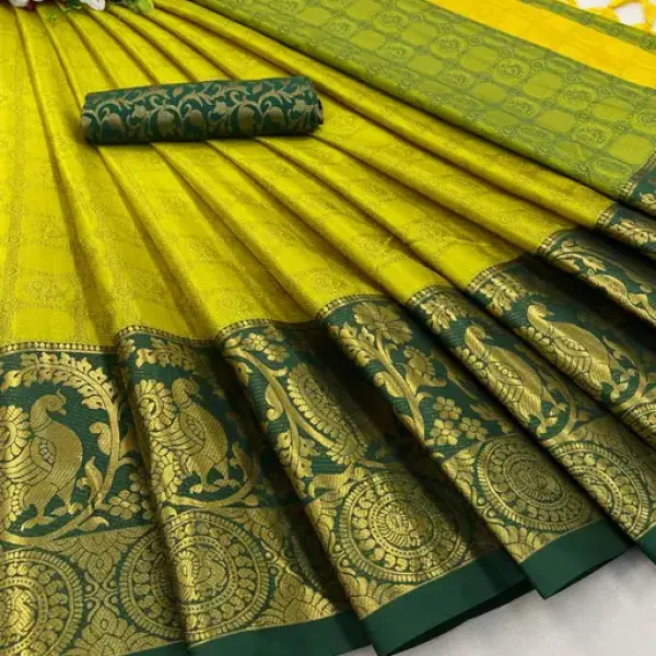 Cottonsilk saree for women