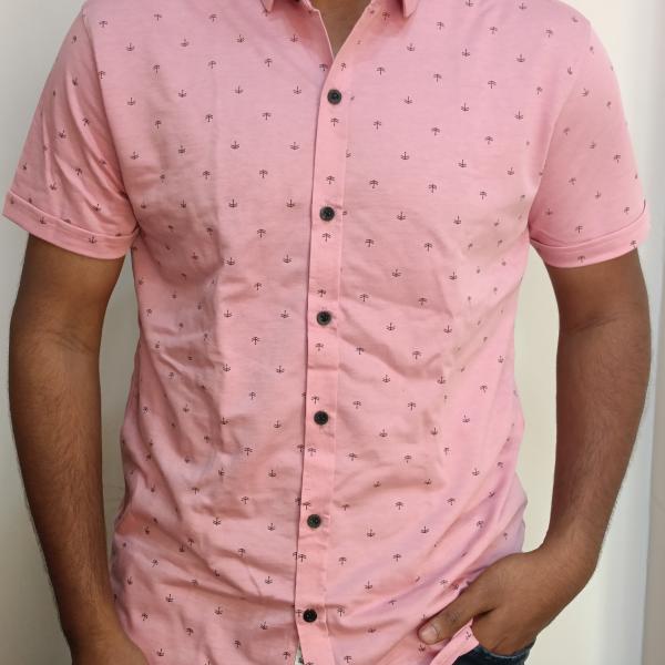 Men's Half Sleeve  Printed Shirt
