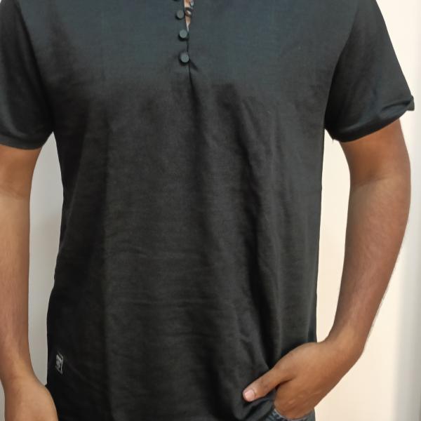 Men's Half Sleeve Plain T-Shirt
