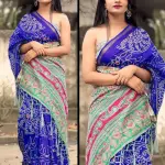 Premium Cotton Patola Saree