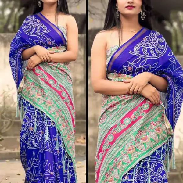  Premium Cotton Patola Saree