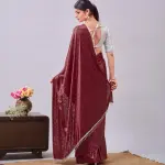 Women's Stone Work Saree