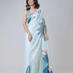 Digital print saree for women