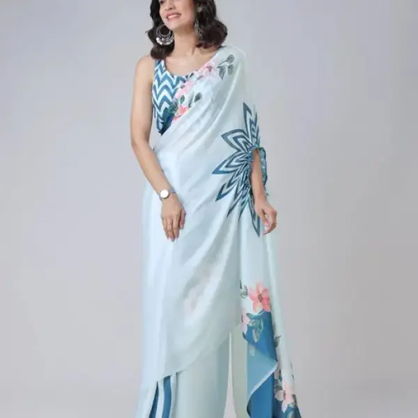 Digital print saree for women