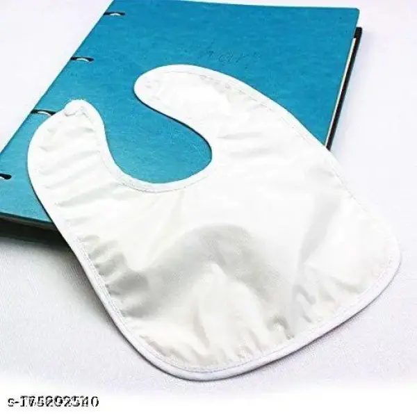 Baby Soft Feeding Bibs/Apron Multi Print with Tich Button| Waterproof Newborn Baby Bib Set Pack of 6