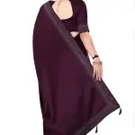 Hot Fix Silk Saree
