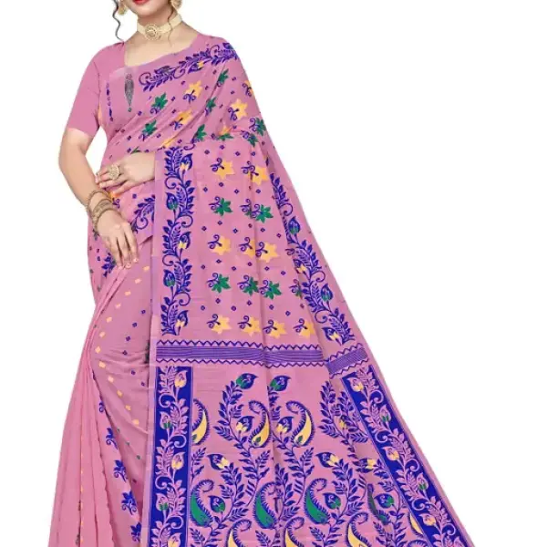 Women's Cotton Silk Blend Saree