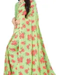  Kanooda Prints Fancy Women's Georgette Printed Saree
