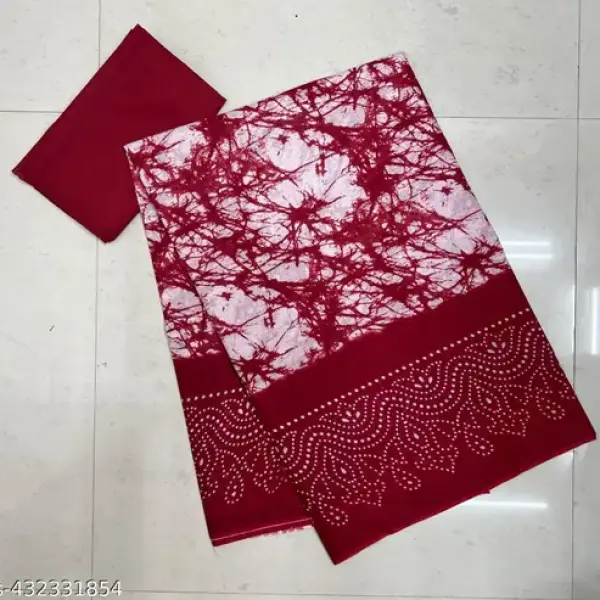  ETHNIC PURE COTTON MULMUL SAREE