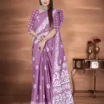  Exclusiv stylish pure cotton saree