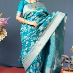  Embellished Jacquard Designer Banarasi silk Saree