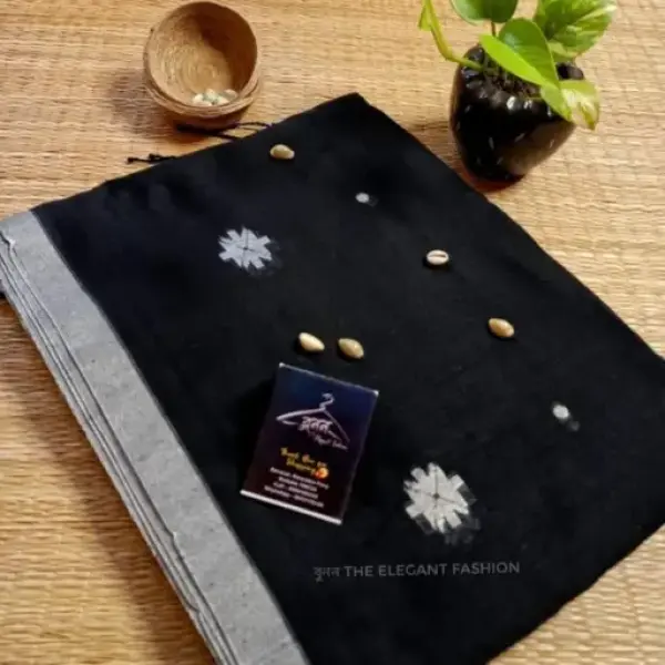  100% khadi cotton saree