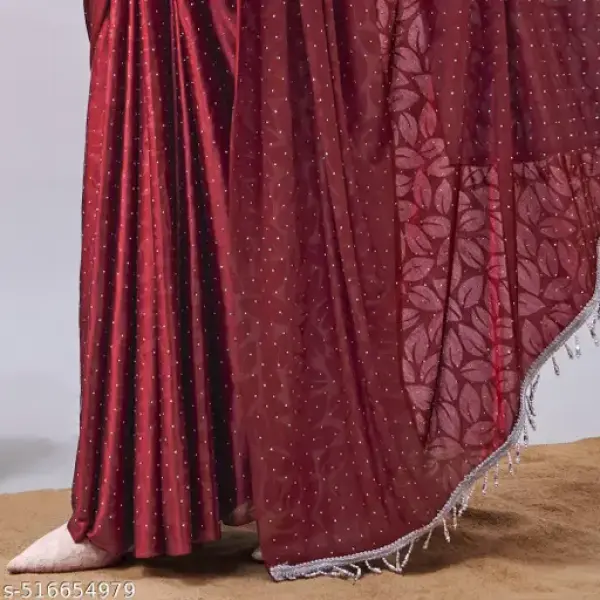 Women's Stone Work Saree